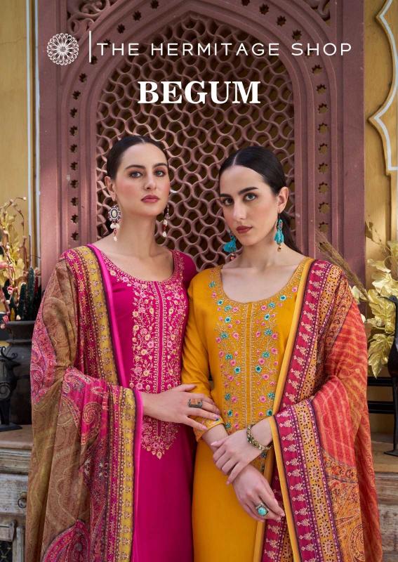 The herimtage shop begum bol 2 rayon viscose suit