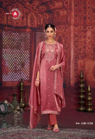 triple a scarlet series 12101-12106 Berberry Silk suit