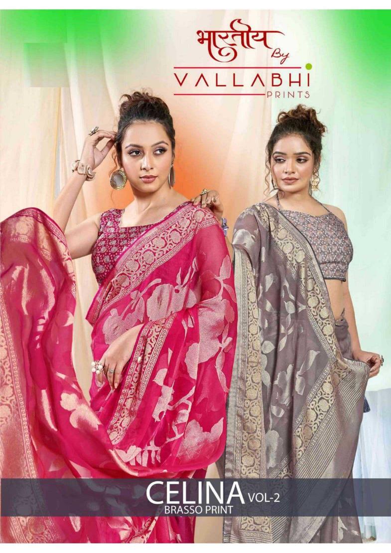 vallabhi celina vol 2 series 28011-28016 brasso saree