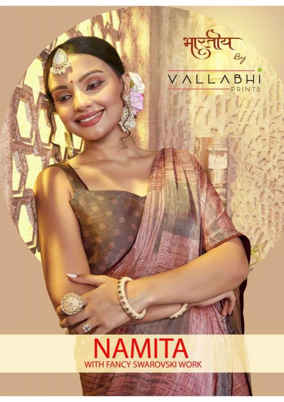 vallabhi prints namita series 28571-25876 brasso saree