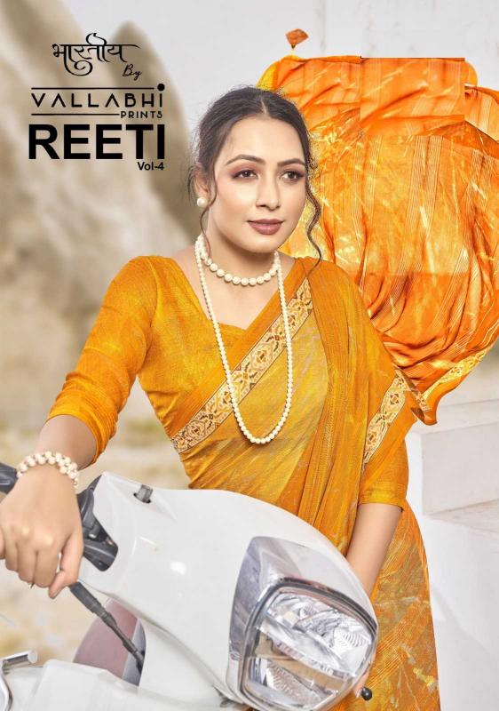 vallabhi reeti vol 4 series 161302-161307 georgette saree