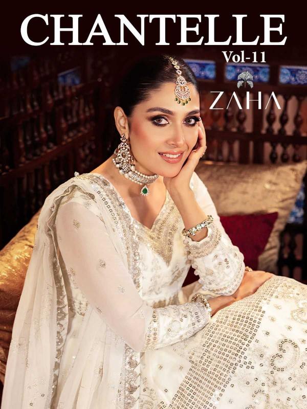 zaha chantelle vol 11 series 10359 butterfly net wholesale readymade salwar kameez in surat