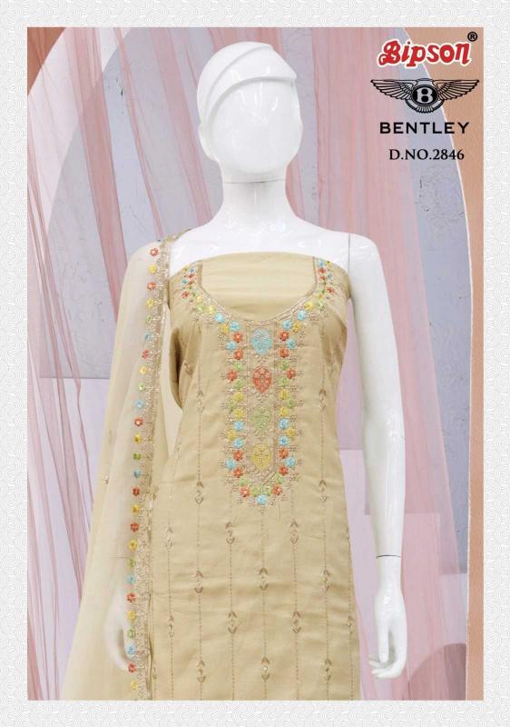 bipson bentley 2846 Pure Roman Silk wholesale salwar kameez in surat  