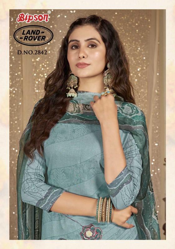 Bipson Land Rover 2842 Viscose Printed Suits Collection Wholesale Salwar Kameez | 