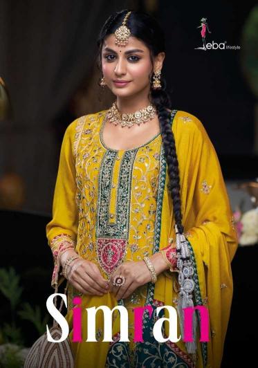 eba lifestyle simran series 1720-1722 CHINON wholesale readymade salwar kameez in surat