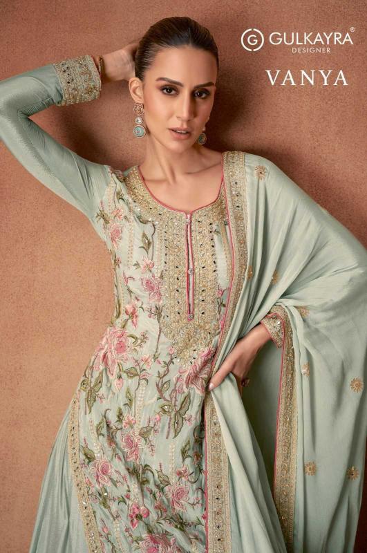 gulkayra vanya series 7478 Real Chinon  wholesale readymade salwar kameez in surat