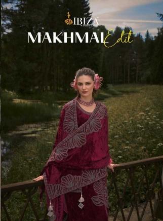 ibiza makhmal edit series 11028-11033 VISCOSE VELVET wholesale salwar kameez in surat