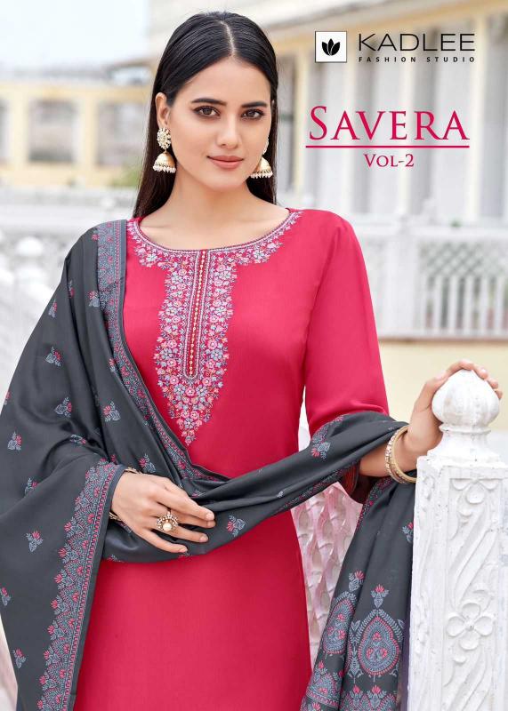 Kadlee Savera Vol 2 - Series 2005 to 2010 Rayon Thread Wholesale Readymade Plazzo Suits