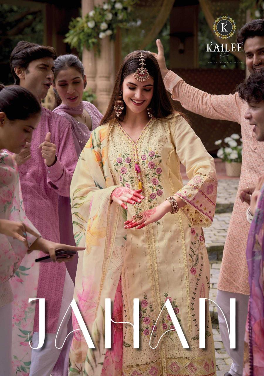 kailee fashion jahan series 42751-42756 PURE VISCOSE SIMMER SILK  wholesale readymade salwar kameez in surat