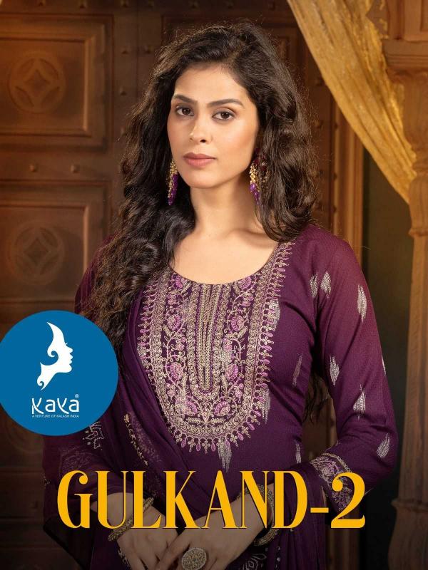 kaya gulkand vol 2 series 01-08 RAYON wholesale readymade salwar kameez in surat