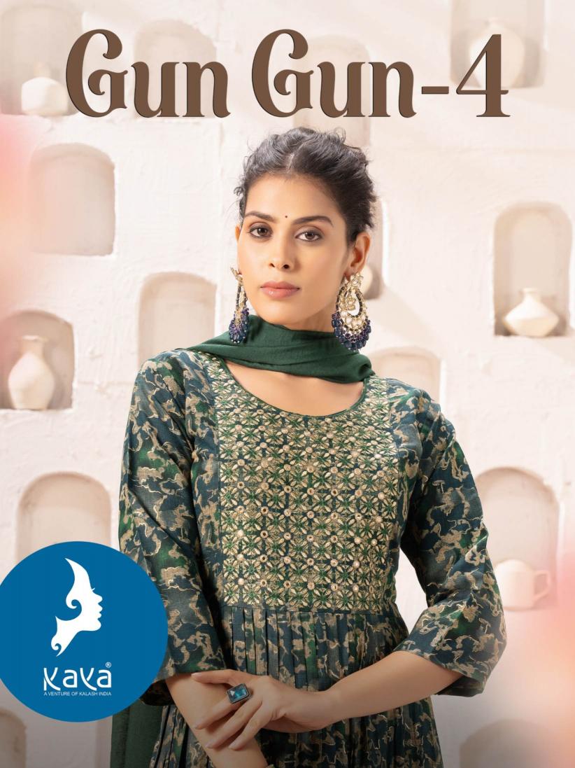 KAYA GUNGUN vol 4 series 01-08 CAPSUAL wholesale readymade salwar kameez in surat