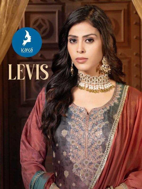 kaya levis series 01-08 CHANDERI SILK wholesale readymade salwar kameez in surat