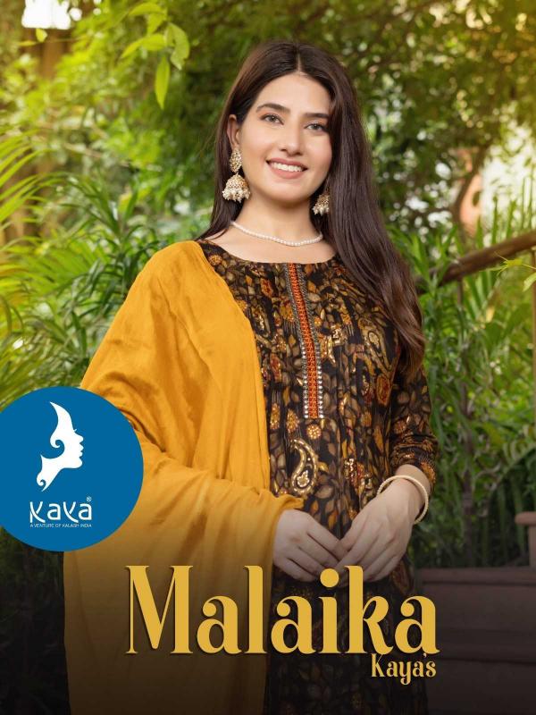 kaya malaika series 01-08 capsule print  wholesale readymade salwar kameez in surat