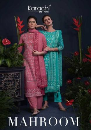 kesar karachi mahroom series 28001-28006 viscose jam cotton wholesale salwar kameez in surat