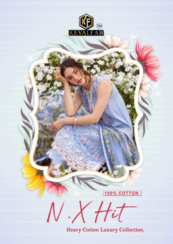 Keval Fab Nx Hit Vol-1 SERIES 10001-10006 Heavy Lawn Cotton wholesale salwar kameez in surat