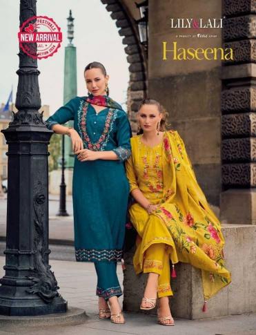 lily & lali haseena series 21701-21706 VISCOSE SILK wholesale readymade salwar kameez in surat