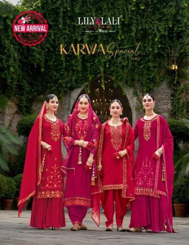 lily & lali karwa special vol 2 series 22501-22506 VISCOSE SILK wholesale readymade salwar kameez in surat