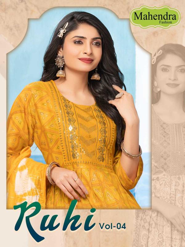 mahendra fashion ruhi vol 4 series 401-408 CAPSULE PRINT wholesale readymade salwar kameez in surat