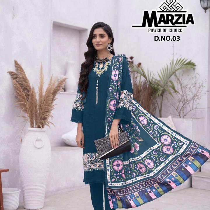 MARZIA D. NO. 3 Fox Georgette  wholesale readymade salwar kameez in surat