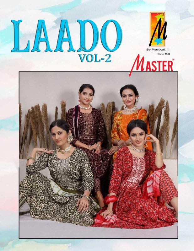 master laado vol 2 series 201-208 fancy rayo wholesale readymade salwar kameez in surat