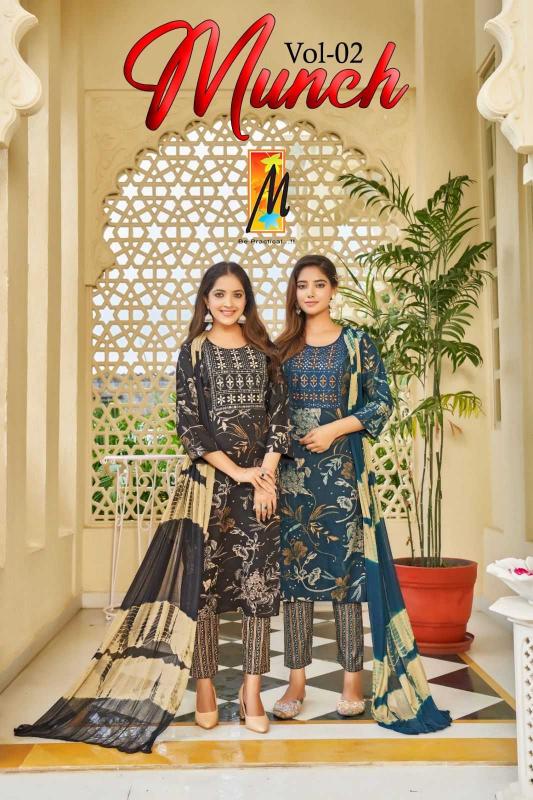 master munch vol 2 capsule print wholesale readymade salwar kameez in surat