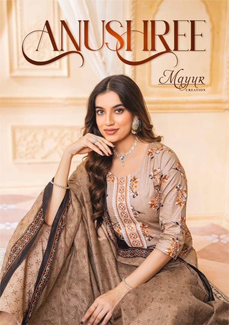 Mayur Anushree Vol-1 SERIES 1001-1010 Heavy Poplene Cotton wholesale salwar kameez in surat