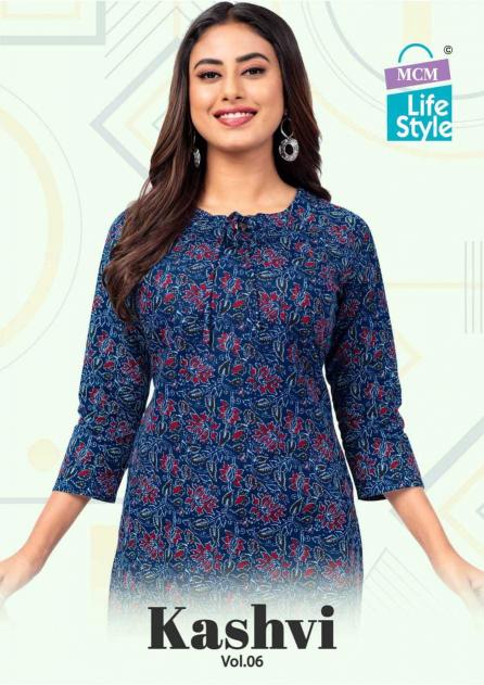 mcm kashvi vol 6 series 82-91 Pure Cotton wholesale kurti in surat