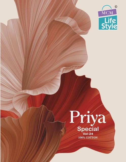 MCM Priya Special Vol-2 series 2403-2420  Pure Cotton wholesale readymade salwar kameez in surat