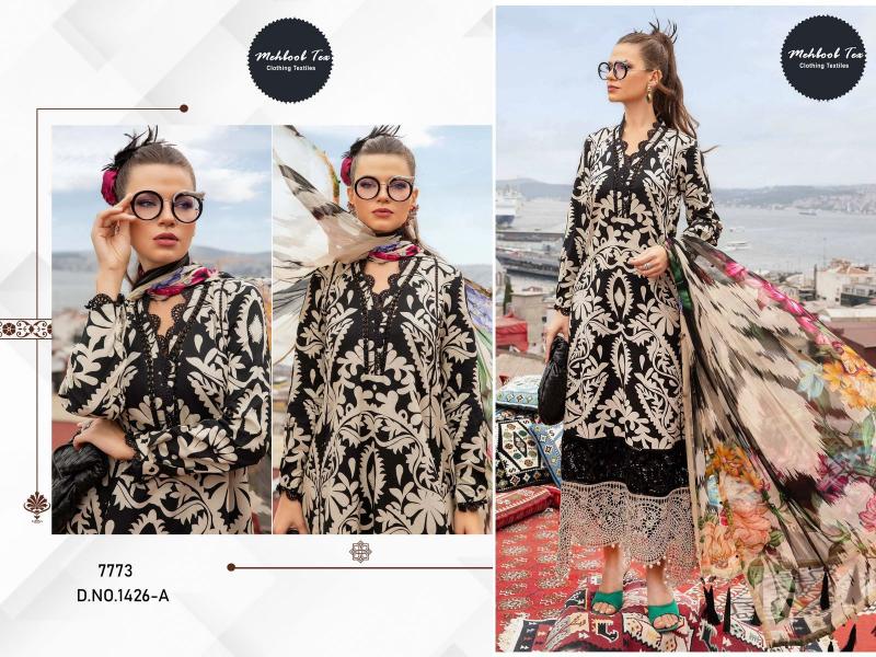 MEHBBOB TEX D.No 1426 A Edition - Stylish Pakistani Concept Suit for Women