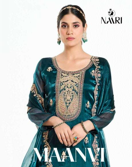 naari maanvi series 103001-103004 Pure Burberry silk wholesale salwar kameez in surat  