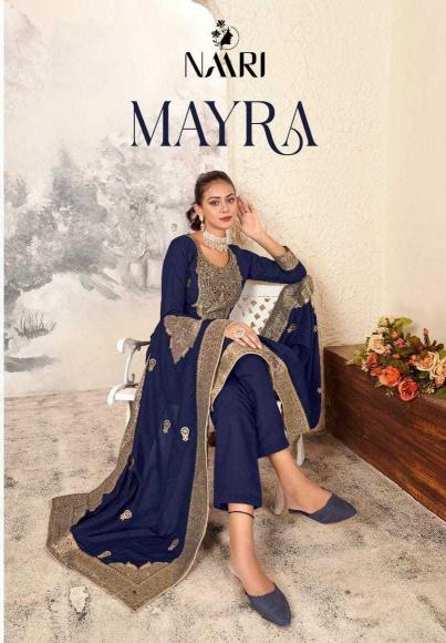 naari mayra series 100001-100004 Pure Dola jacard wholesale salwar kameez in surat