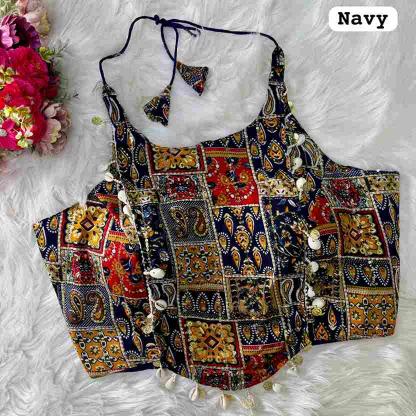 ONS Buy Stunning Navratri Blouse with Diamond Work In Wholesale 