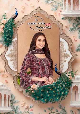 Patidar Classic Style Vol-2 series 2001-2010 Pure Cotton wholesale salwar kameez in surat