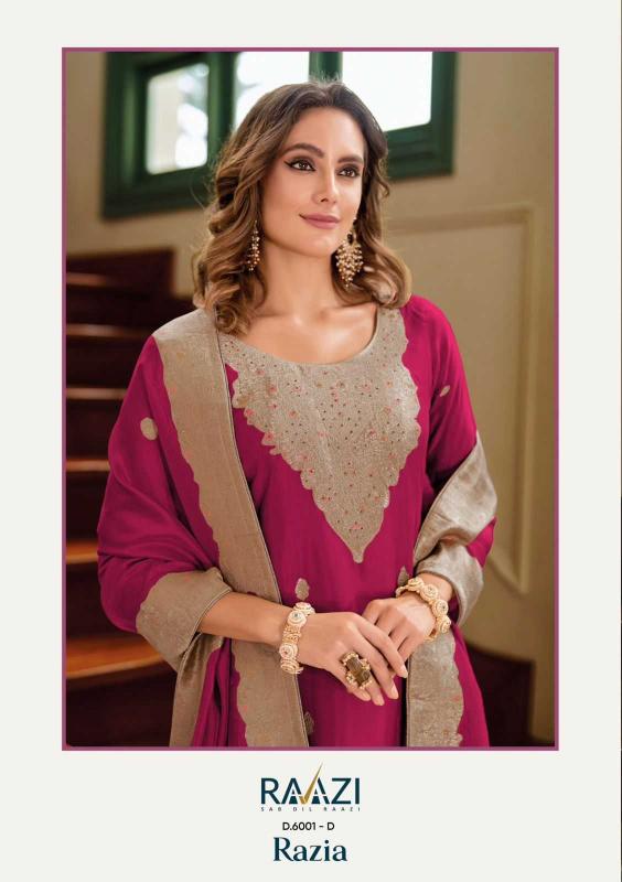 rama fashions razia vol 6 series 6001 PURE VISCOSE wholesale salwar kameez in surat