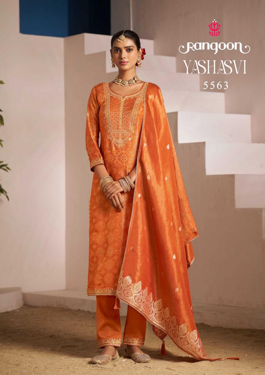 rangoon yashasvi series 5561-5566  Pure Viscose  wholesale readymade salwar kameez in surat