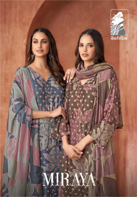 sahiba miraya muslin silk wholesale salwar kameez in surat