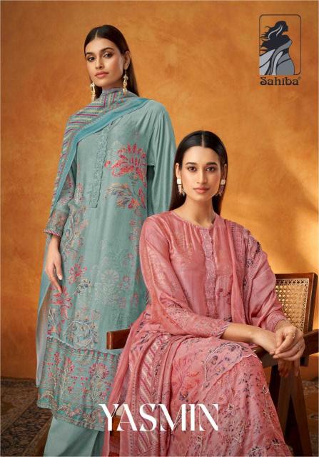 sahiba yasmin unique muslin silk wholesale salwar kameez in surat