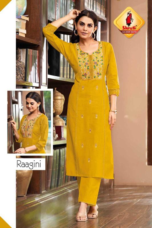 Shruti Suit Paheli Vol 9 Readymade Cotton Linen Plus Size Kurti with Pant