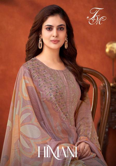 t&m himani simmer tissue wholesale salwar kameez in surat