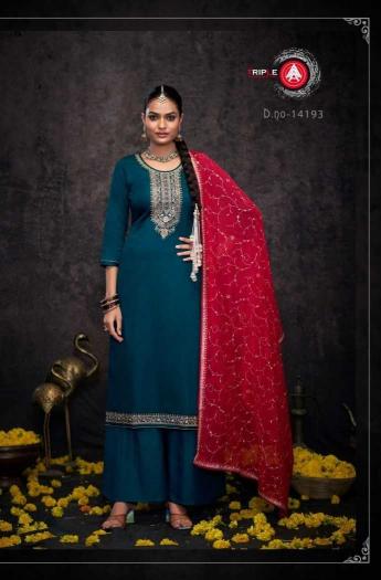 Triple A Keerat Vol 8 - Series 14191 to 14196 Hit Design Jam Silk Cotton Dress Material, Surat