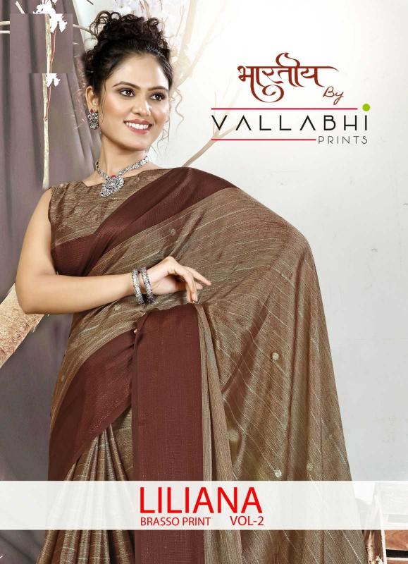 vallabhi prints liliana vol 2 series 29411-29416 BRASSO  wholesale saree in surat 