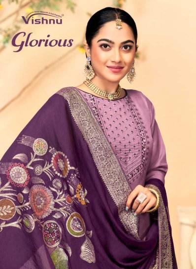 vishnu impex glorious series 750001-75010 SIMMER wholesale salwar kameez in surat