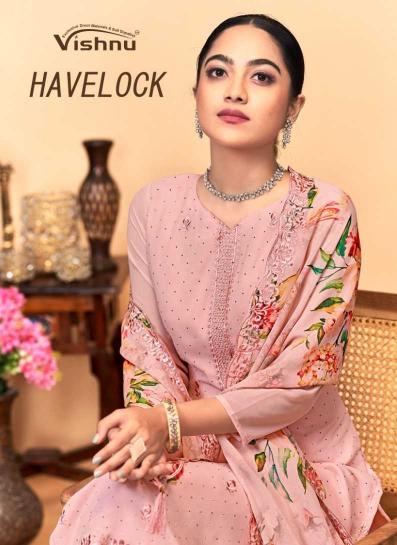 vishnu impex havelock series 74001-74008 SIMMER GEORGETTE wholesale readymade salwar kameez in surat