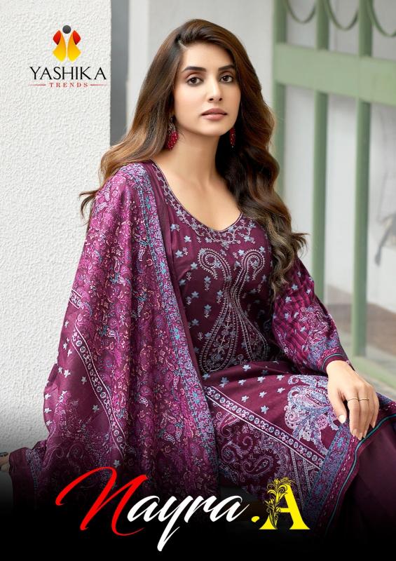 Yashika Trends Nayra A Series 1001-1008 Heavy Cotton Printed Designer Suits 