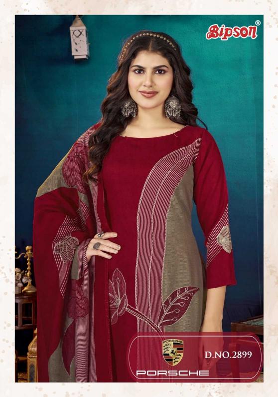 | Bipson Prints Porsche 2899 Viscose Pashmina Wholesale Winter Salwar Suit in Surat