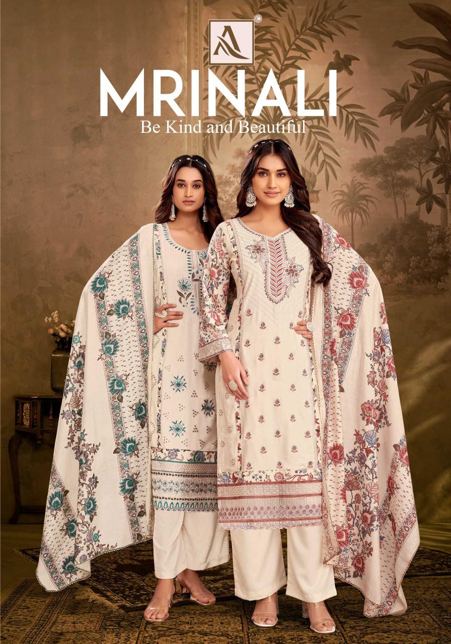 Alok Suits Mrinali Series 1682001 to 1682006 Stylish Print Viscose Rayon Wholesale Salwar Kameez in SuratAlok Suits Mrinali Series 1682001 to 1682006 Stylish Print Viscose Rayon Salwar Kameez in Surat