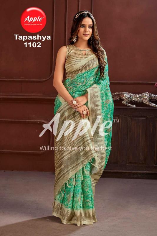 Apple Tapashya Vol 11 Series 1101-1108 Sufi Silk Daily Wear Wholesale Sarees in Surat