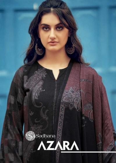 Azara Sadhana Fashion Series 11215-11222 Viscose Pashmina Wholesale Print Salwar Kameez Surat