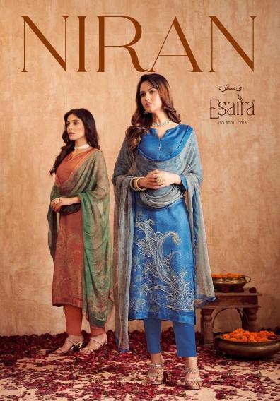 Esaira Esta Niran Series 1001-1008 Pashmina Designer Traditional Wholesale Salwar Kameez in Surat