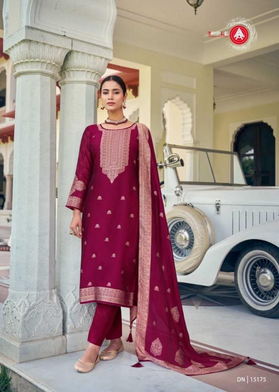 FORUDOTS RIDE Series 15171-15176 Viscose Jacquard Designer Wholesale Readymade Salwar Suits in Surat